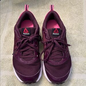 Reebok Women's Purple and Pink Athletic Shoes
